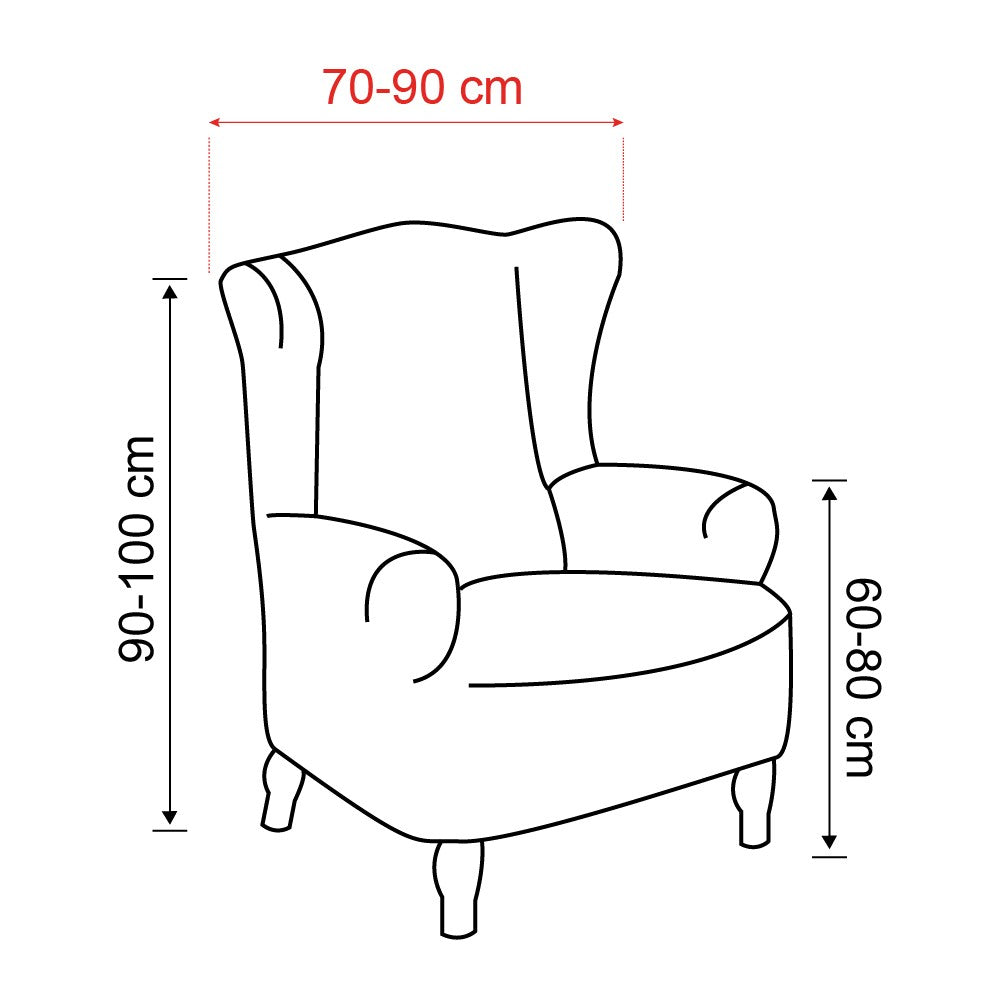Funda Multielástica Sillón Orejero Sucre