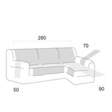 Cubre Acolchado Chaise Longue Maui