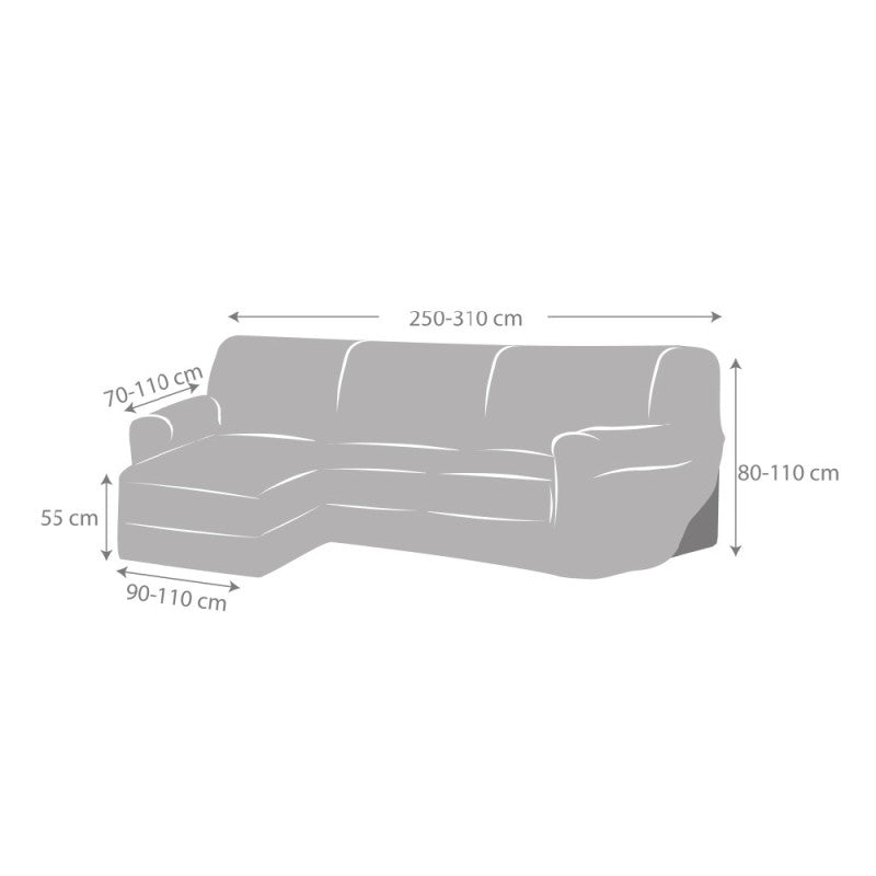 Funda Elástica Chaise Longue Kentucky