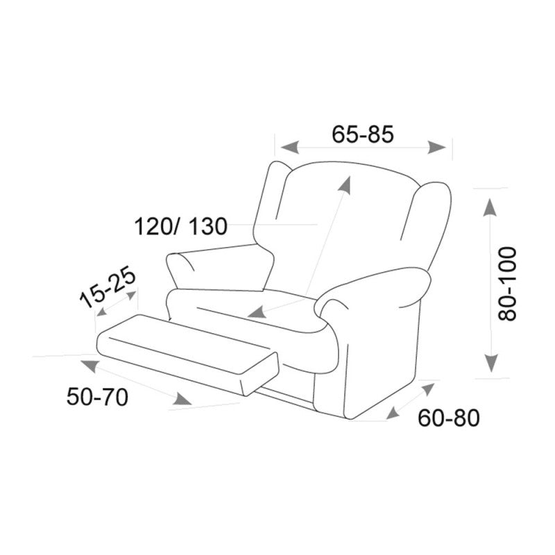 Funda Elástica Sillón Relax Indo
