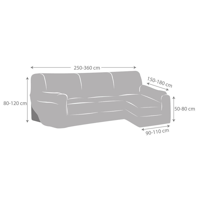 Funda Superelástica Chaise Longue Roque