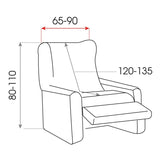 Funda Superelástica Sillón Relax Mila